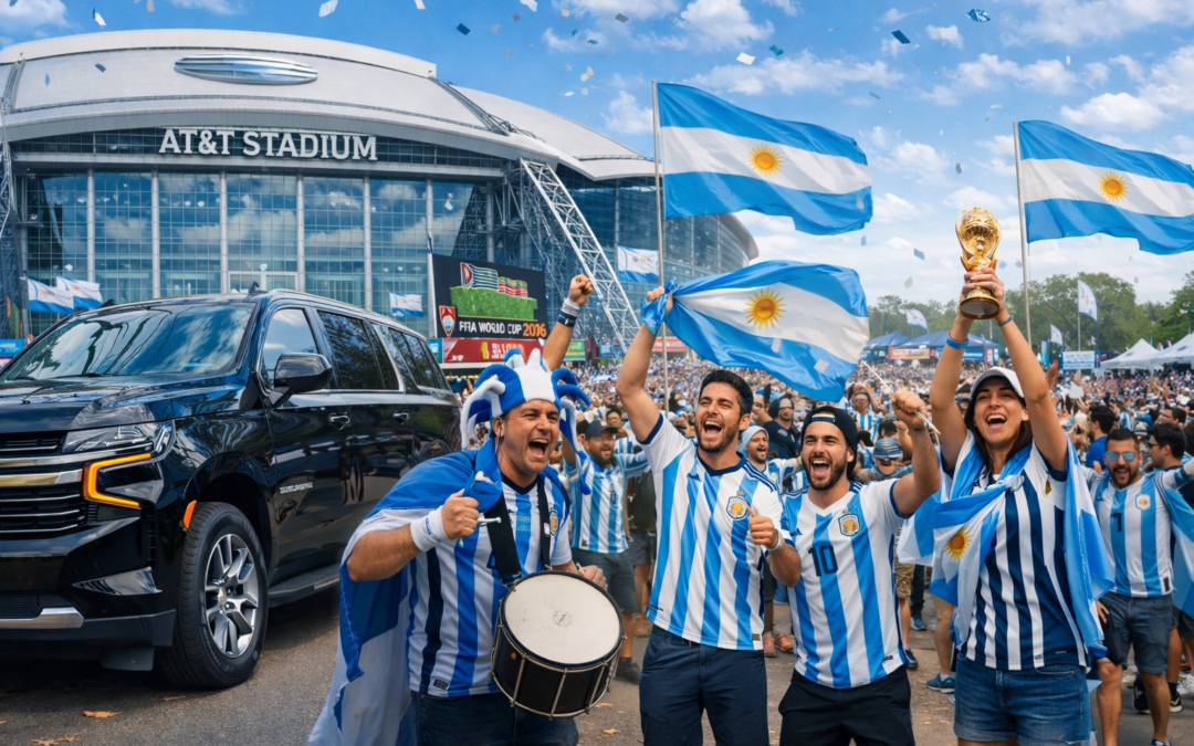 Texas se viste de celeste y blanco: la gran fiesta del Mundial de Fútbol 2026 en Arlington